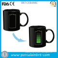 Temperature sensitive custom color changing Magic Mug                
                                    Quality Assured